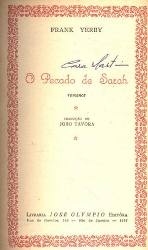 #00478 O Pecado de Sarah